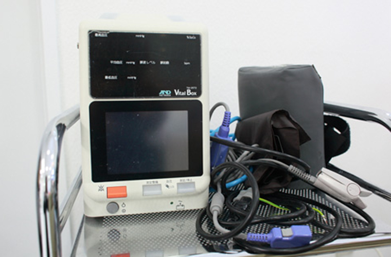 向ヶ丘遊園、登戸の歯医者、近藤歯科の歯科生体モニター